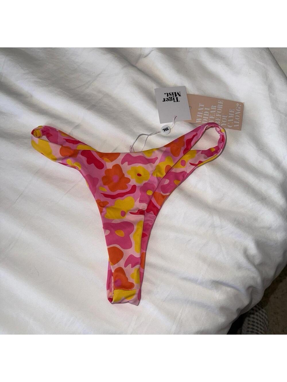 Tiger Mist Spring Bikini Bottom Floral Size Small